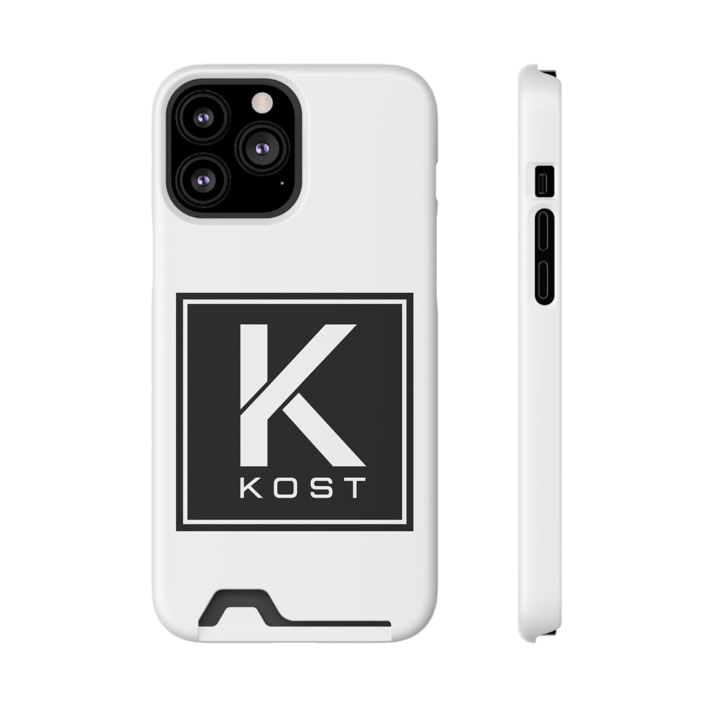 KOST Logo Phone Case with Card Holder