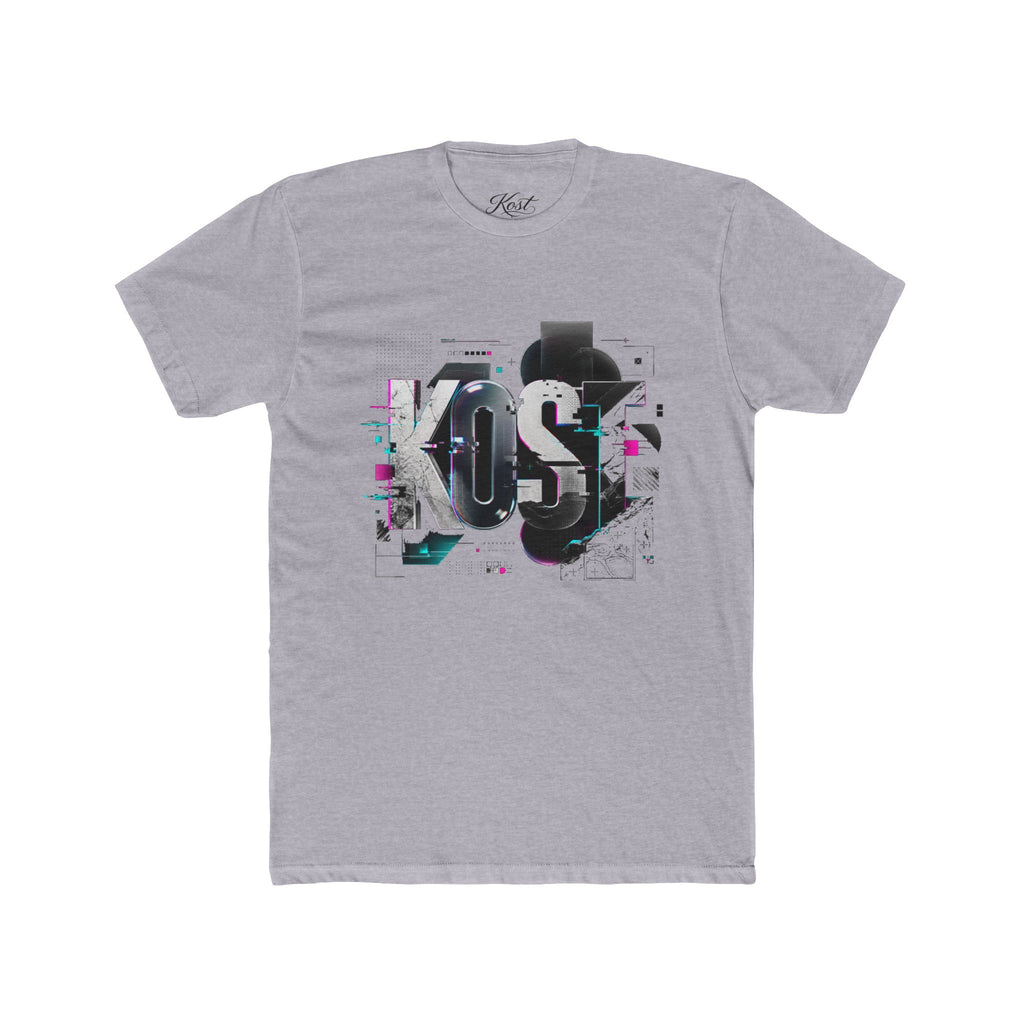 KOSÉ Graphic Tee — Glitch Typography Crew Shirt