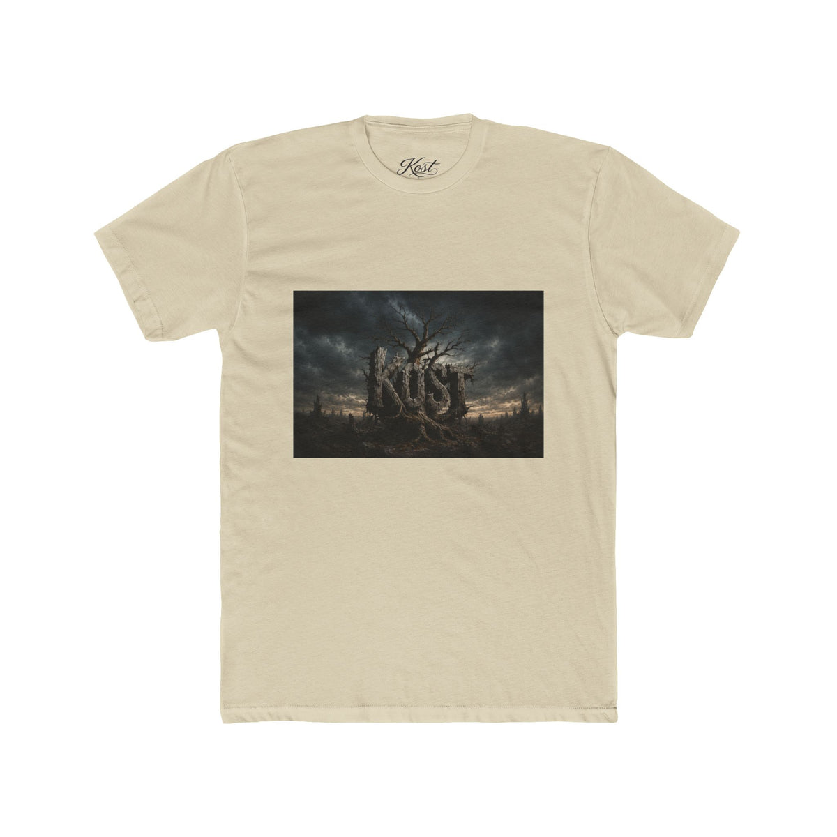 Kust Landscape Tee — Dark Stormy Sky Graphic T-Shirt