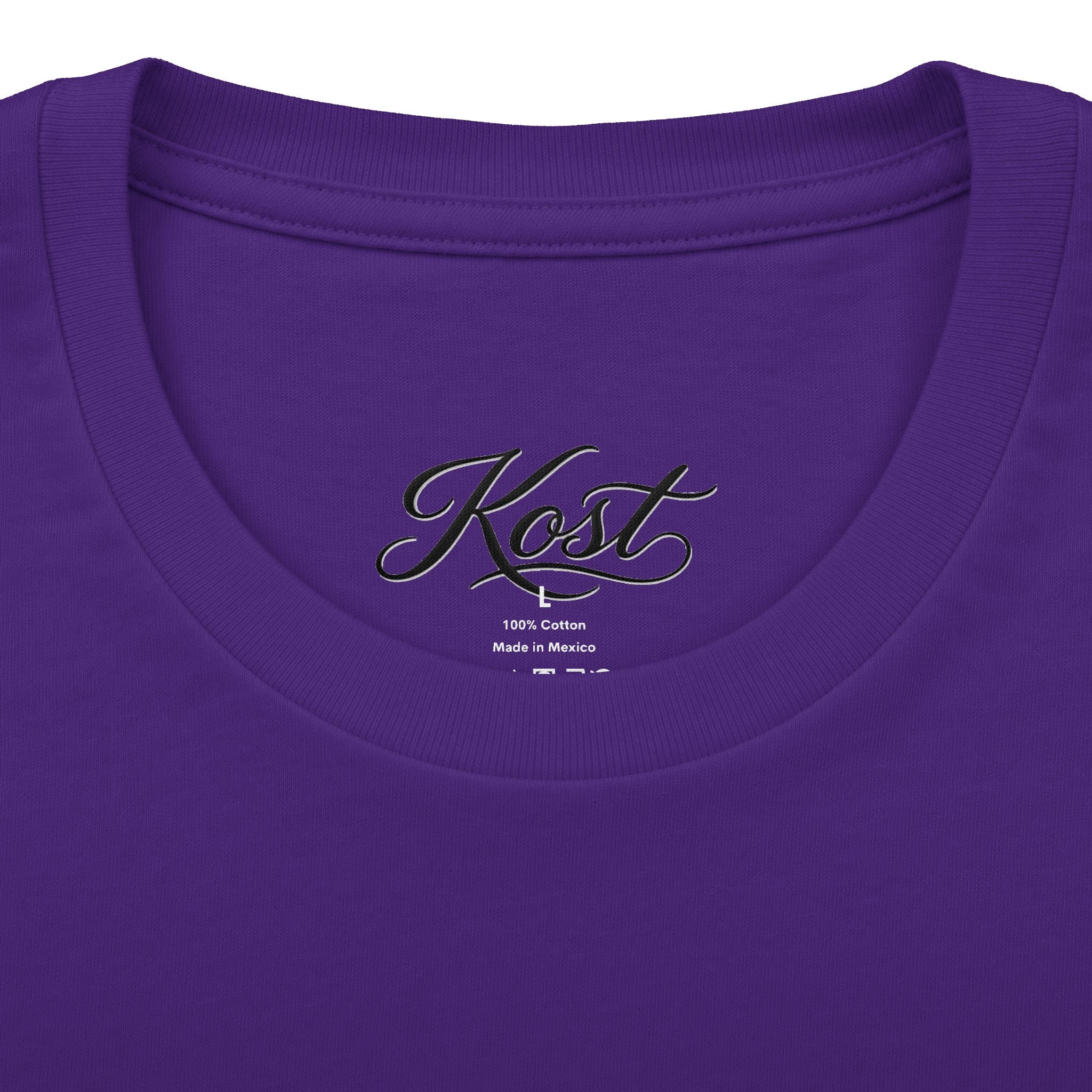 KOST Crown Logo T‑Shirt — Vintage Gold Crest Graphic Tee