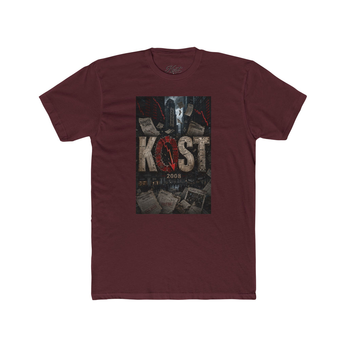 Kost Horror Movie Poster Tee — Retro 2008 Slasher Graphic T-Shirt
