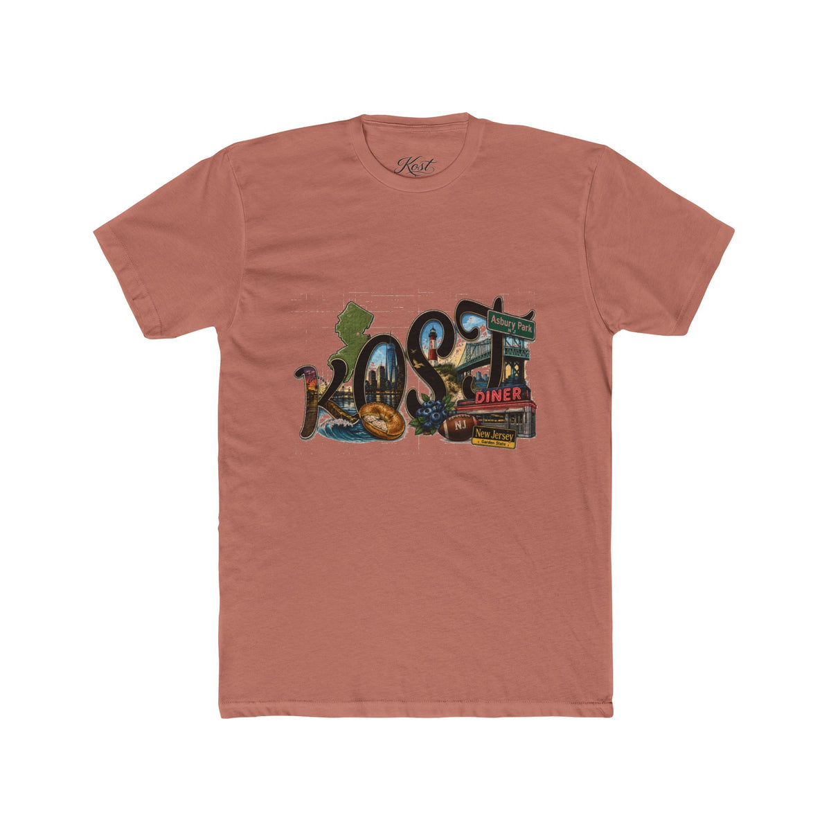 KOSO Retro Diner Graphic Tee – Vintage Roadside Signage T-Shirt
