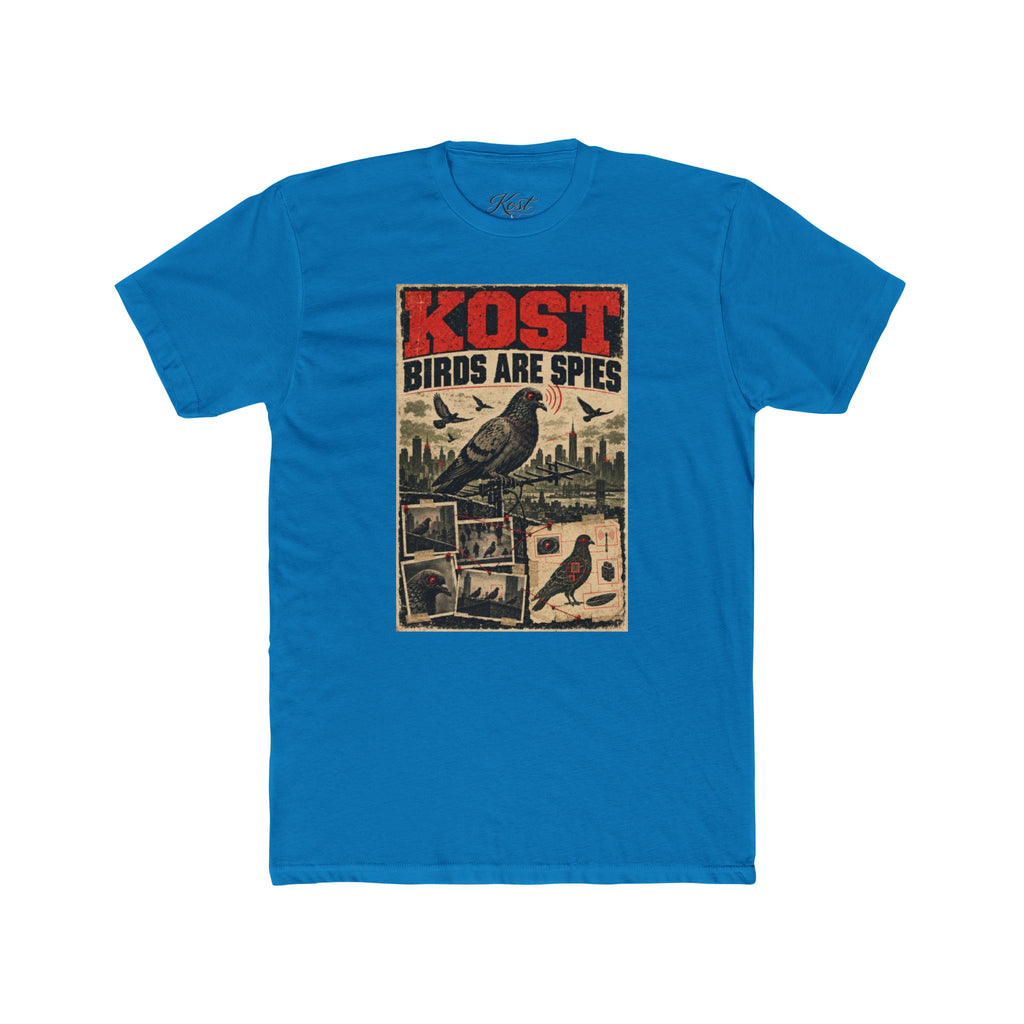 T-Shirt — KOST “Birds Are Spies” Vintage Propaganda Graphic Tee