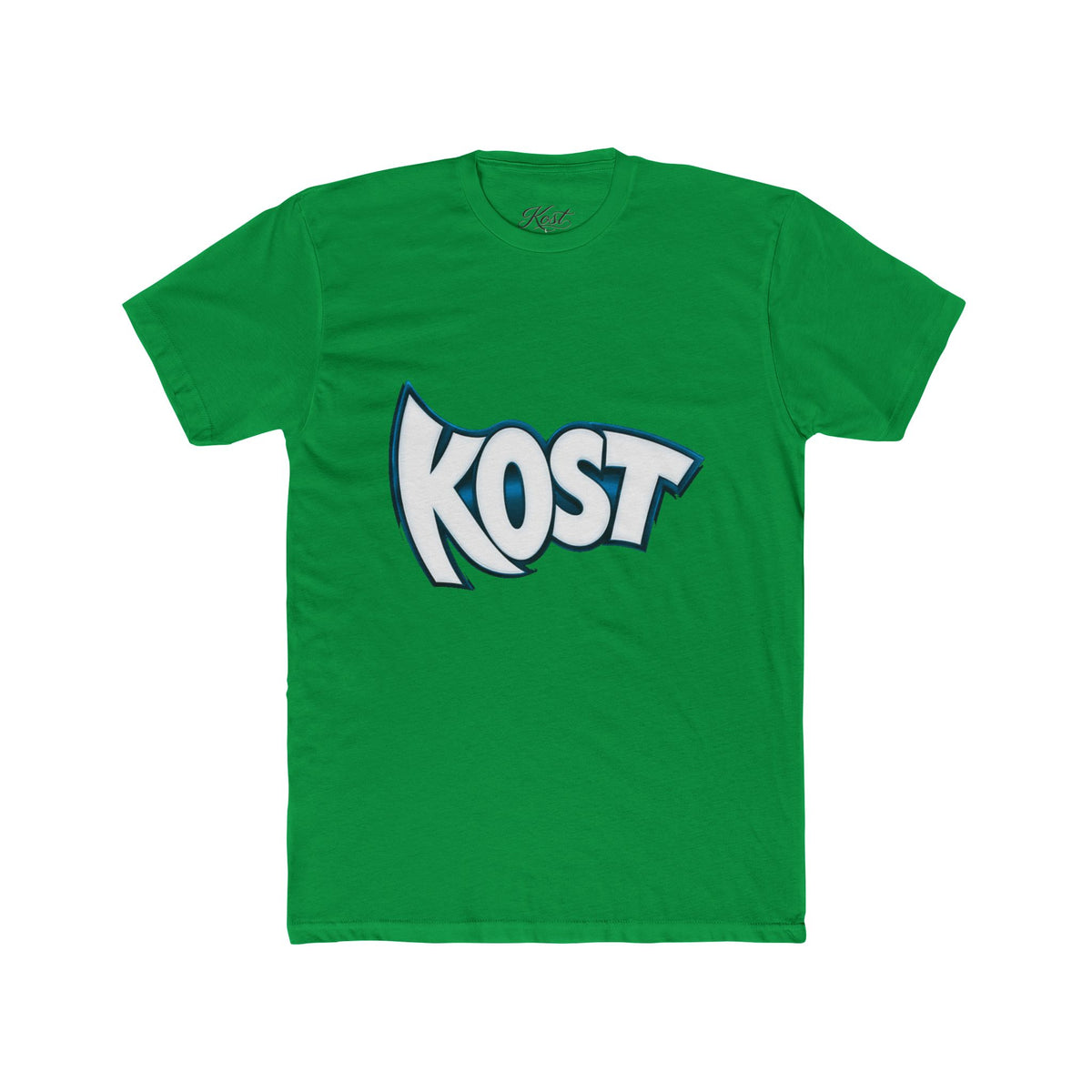 Kost Logo Tee — Retro Bubble Letter Graphic T‑Shirt