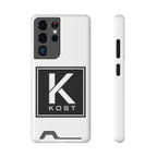 KOST Logo Phone Case with Card Holder