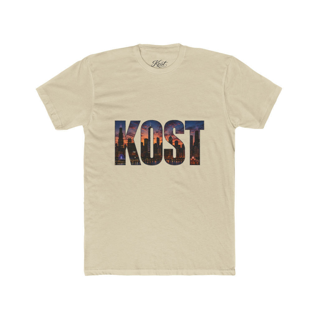 KOST City Skyline Tee — Urban Nightscape Graphic T-Shirt