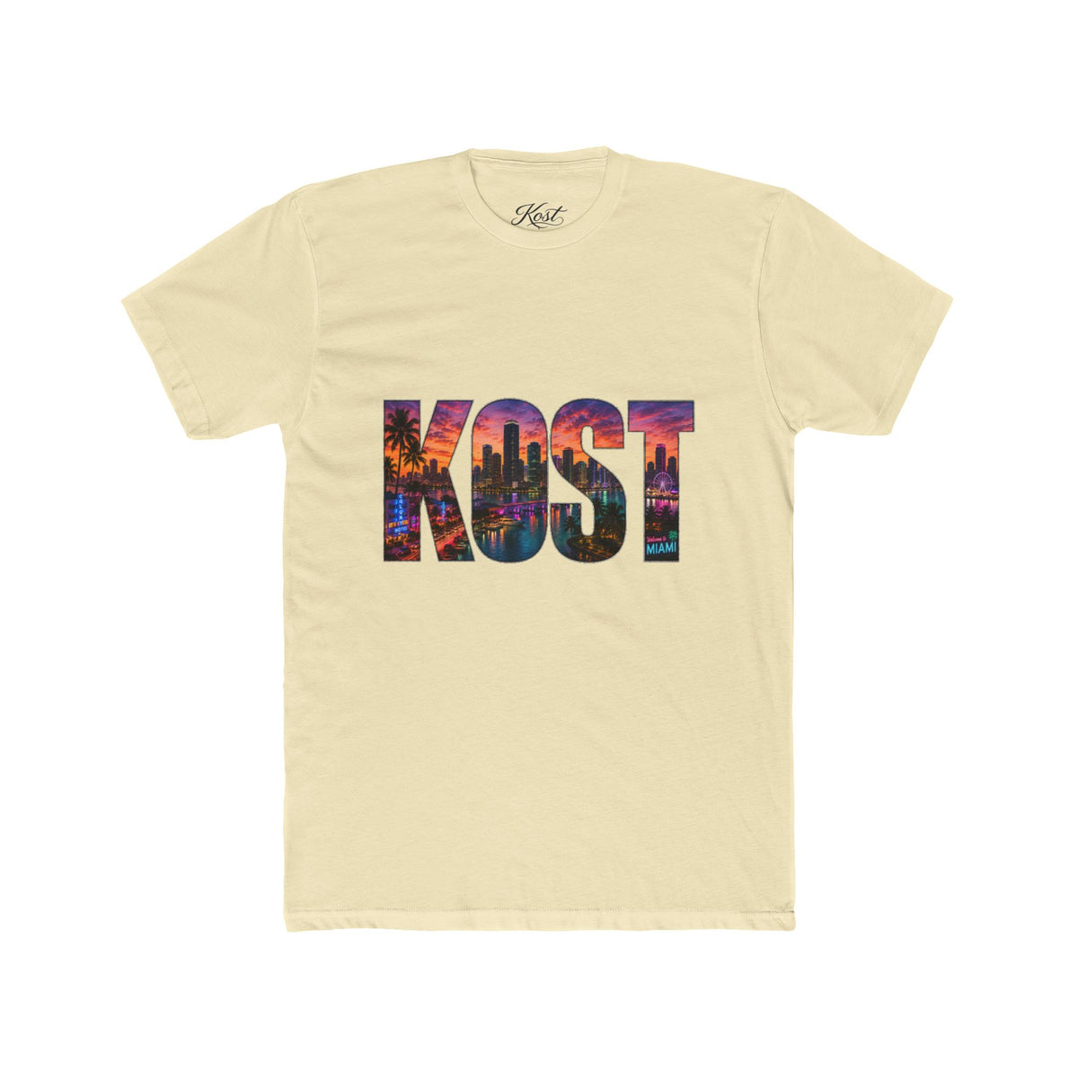KOST Skyline Tee — Vintage Sunset City Graphic T-Shirt