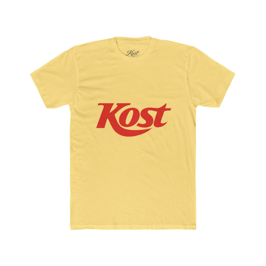 Kost Logo Tee — Vintage-Inspired Red Logo T-Shirt
