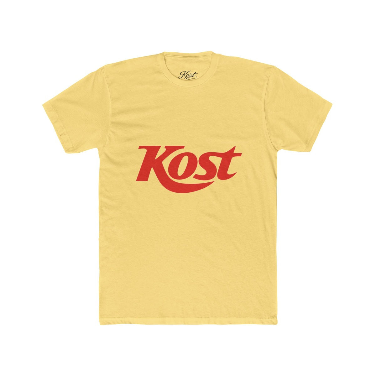 Kost Logo Tee — Vintage-Inspired Red Logo T-Shirt