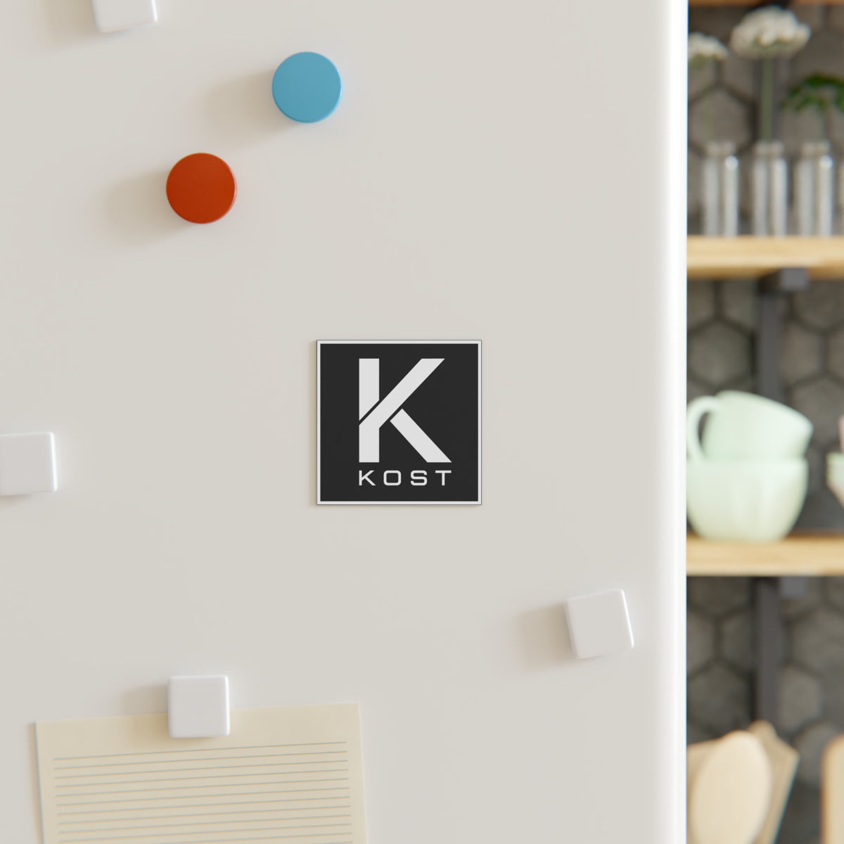KOST Logo Square Magnet