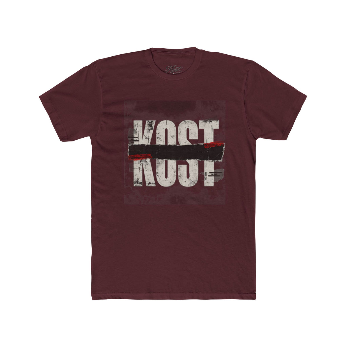 Lost & Found Distressed Tee — Vintage 'LOST' Graphic Crew Shirt