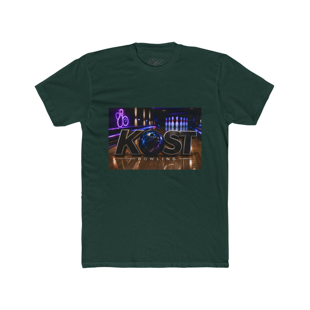 KØST Bowling Alley Photo Tee — Retro Neon Bowling Shirt