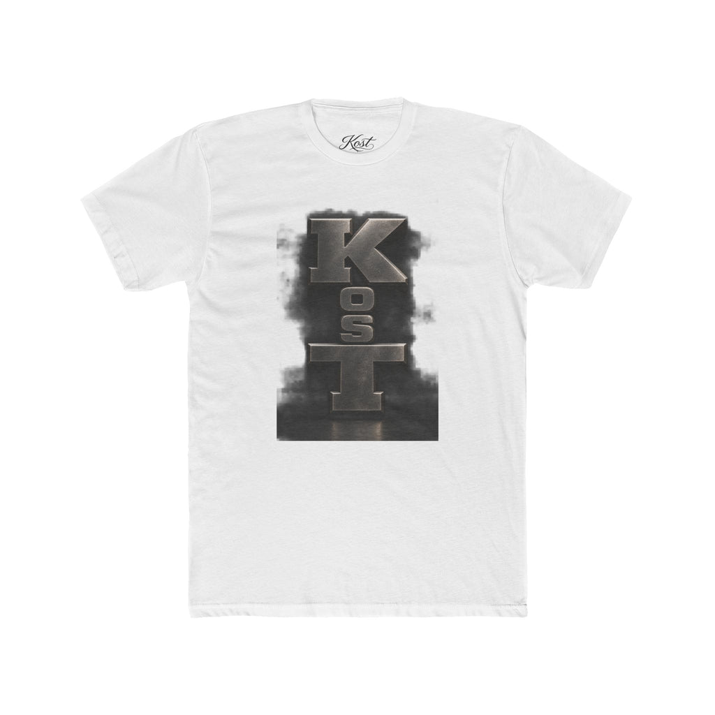 KOS Black-and-White Graphic T-Shirt