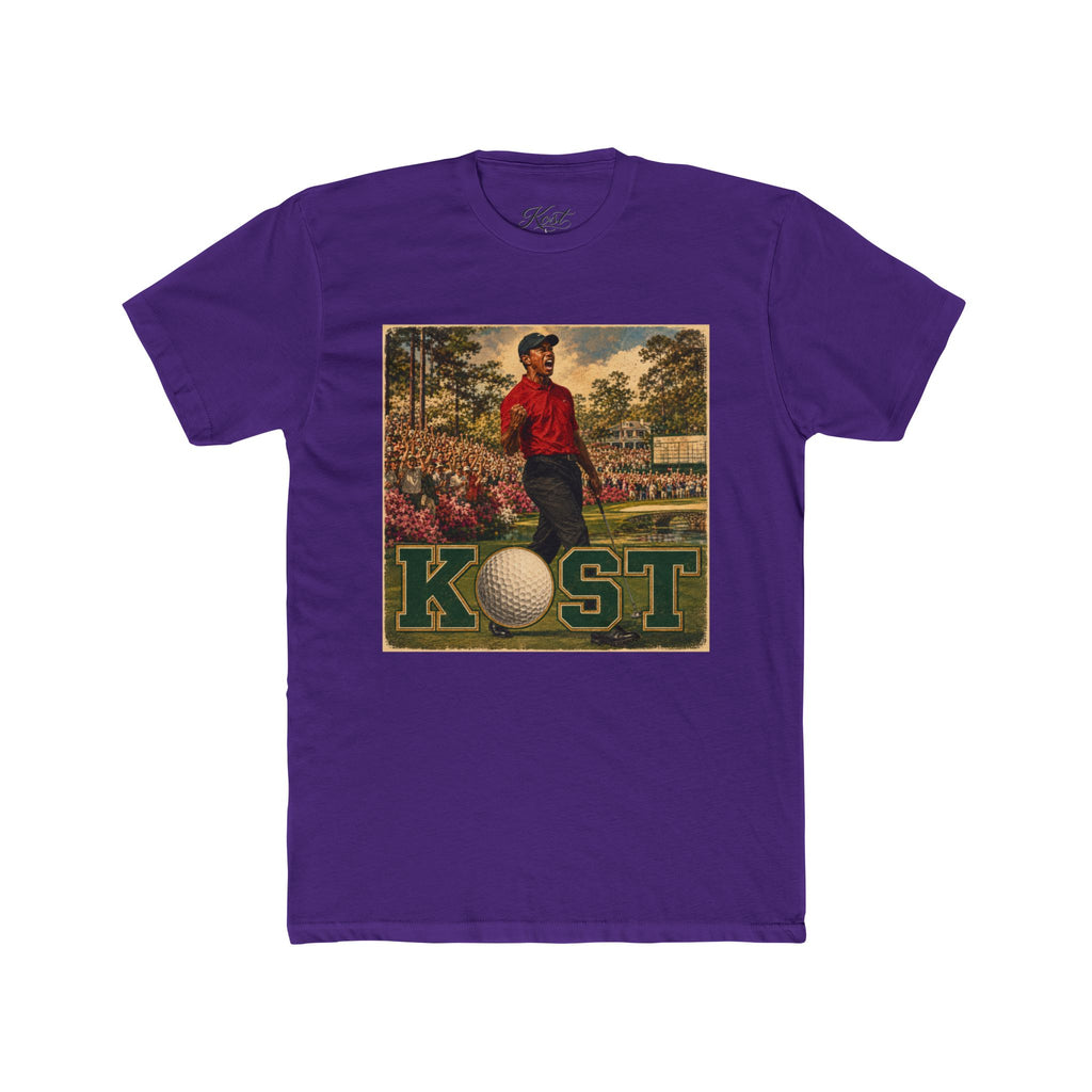 Golf Vintage Poster T-Shirt — KOST Retro Golfer Graphic Tee
