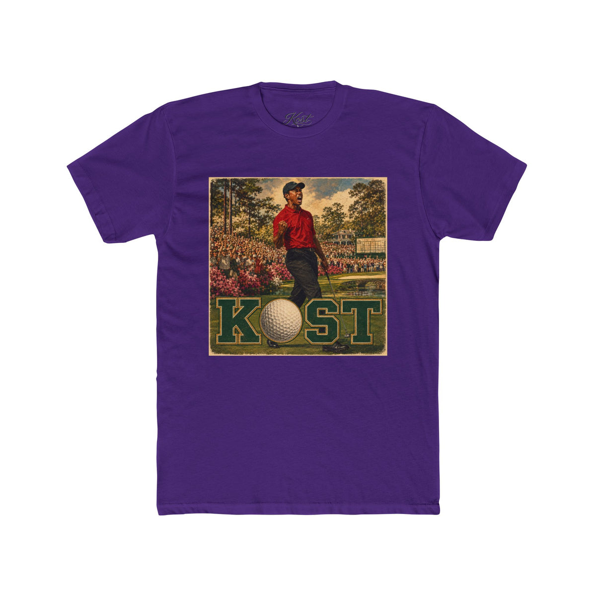 Golf Vintage Poster T-Shirt — KOST Retro Golfer Graphic Tee