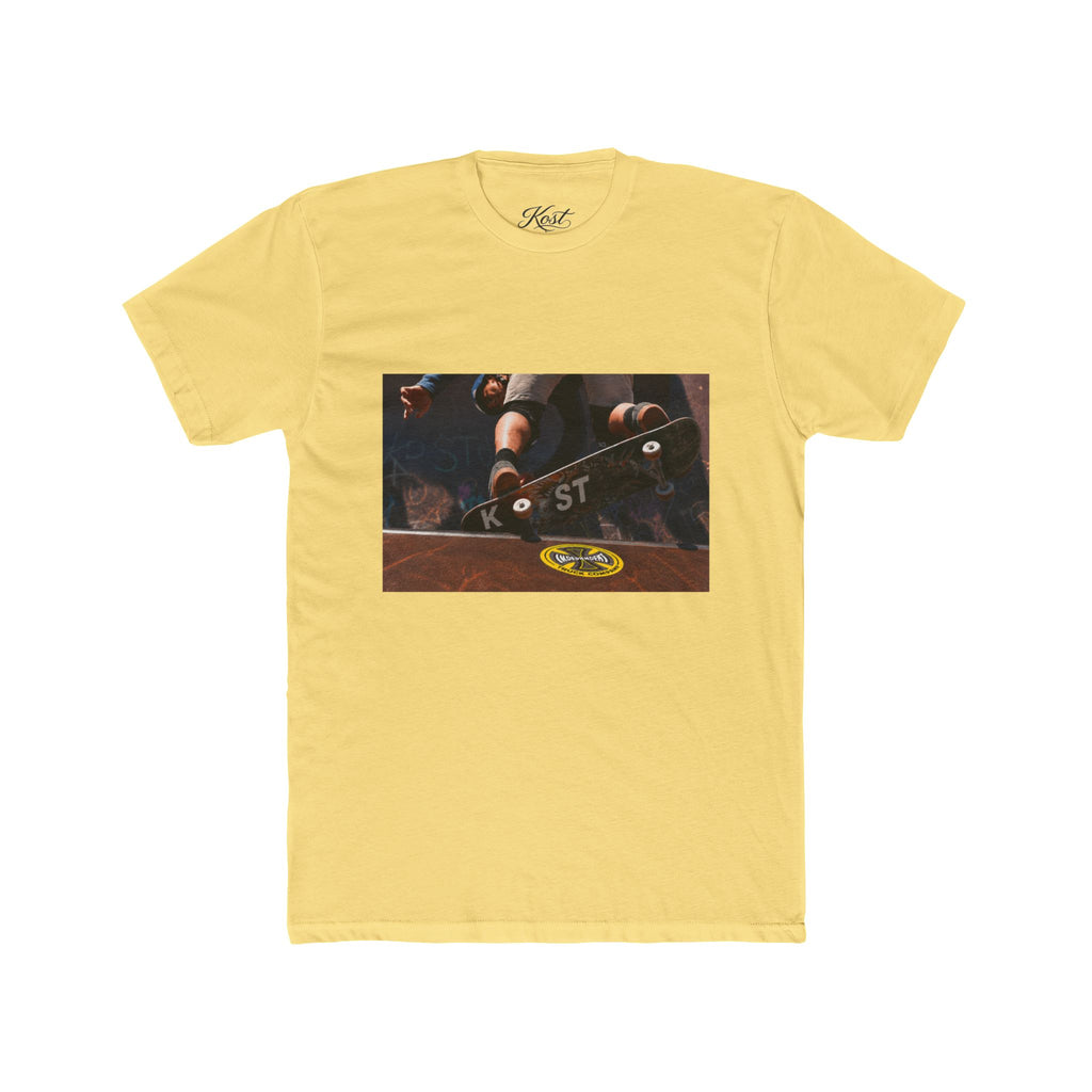 Skate Trick Photo Tee — Vintage Skateboard Crew Shirt