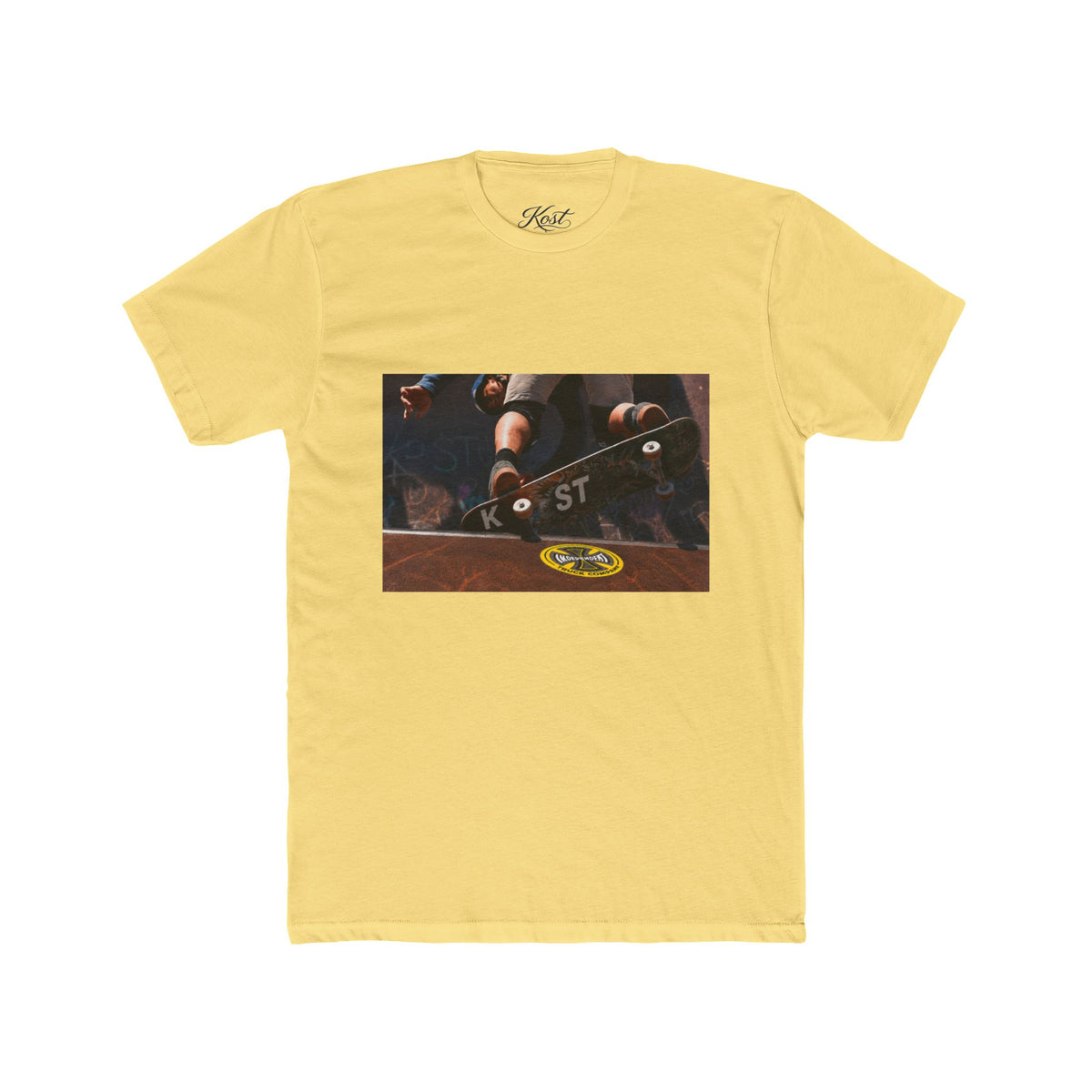 Skate Trick Photo Tee — Vintage Skateboard Crew Shirt