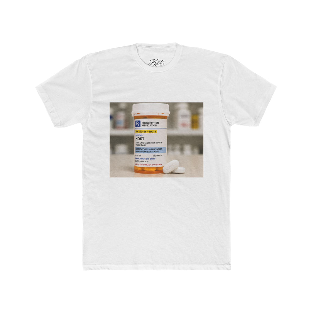 Prescription Bottle Graphic T-Shirt