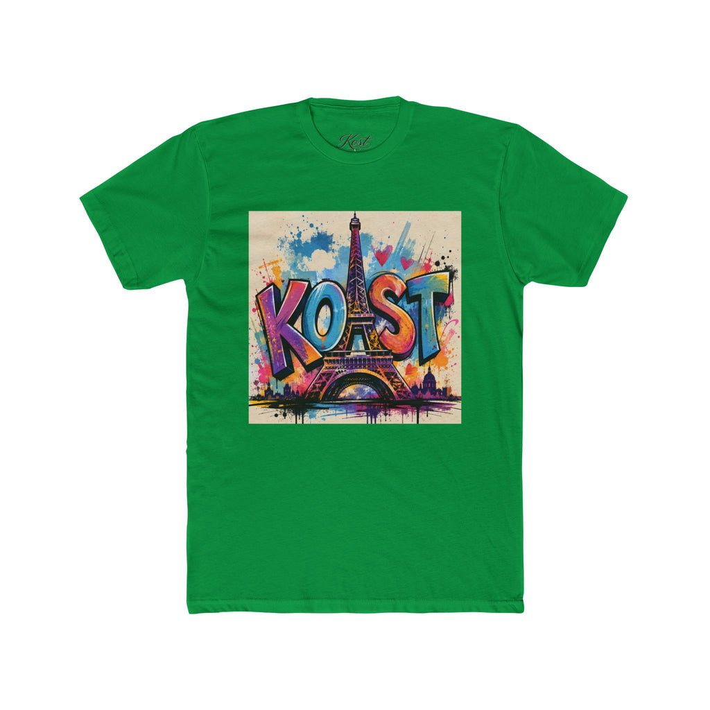 Paris Graffiti Tee — Colorful 'Koast' Eiffel Tower Street Art T-Shirt