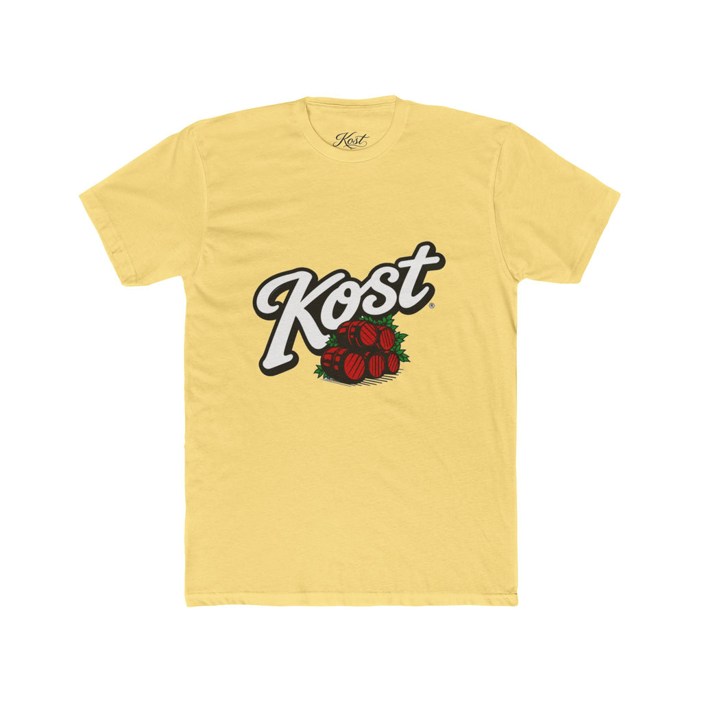 Kost Script Logo T‑Shirt with Strawberry Graphic