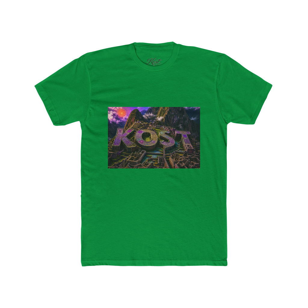 KOST Retro Vaporwave Graphic Tee — 80s Neon Cityscape Shirt