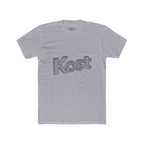 Kost 3D Script Tee — Vintage Wireframe Logo T-Shirt