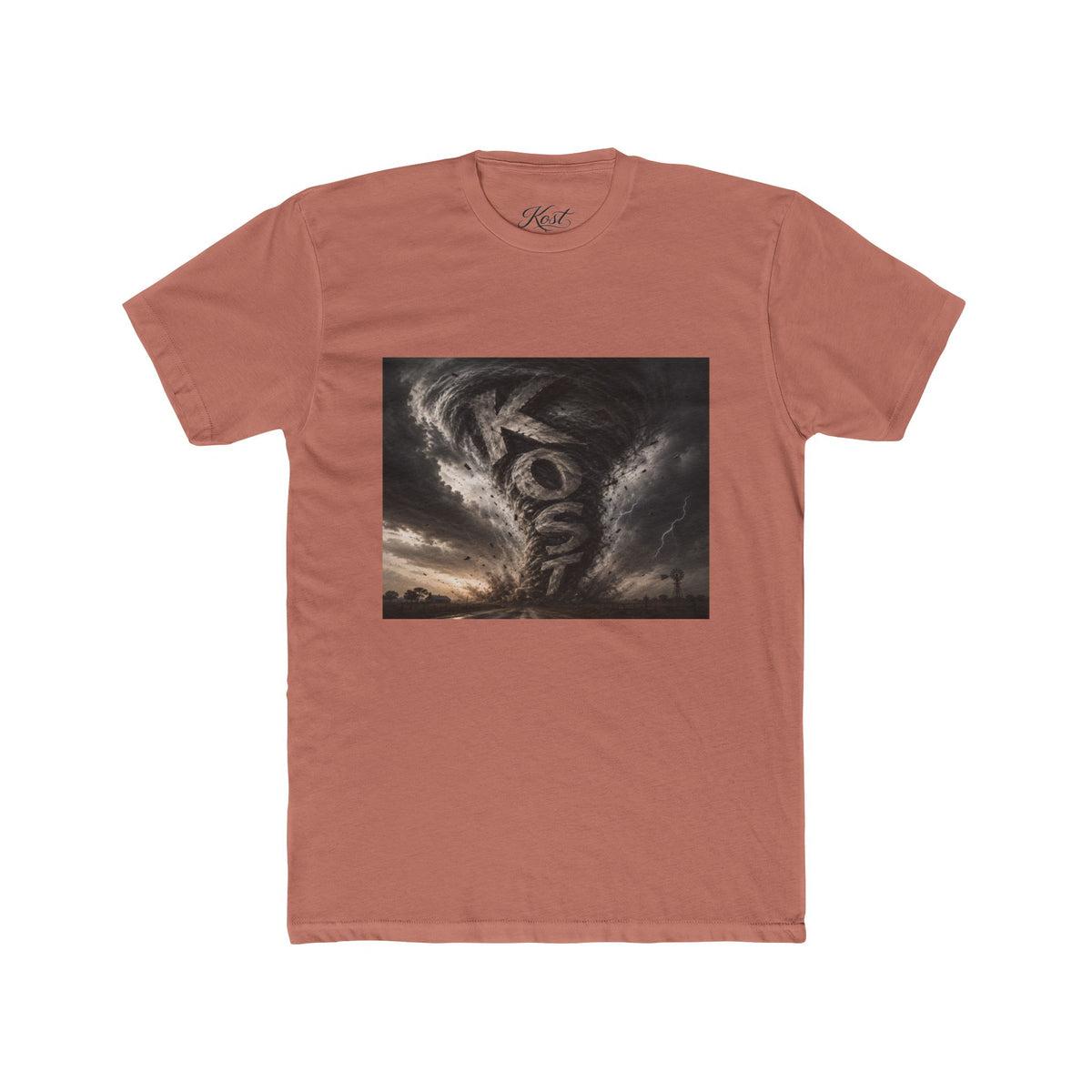 Surreal Storm Cloud Cotton Crew Tee