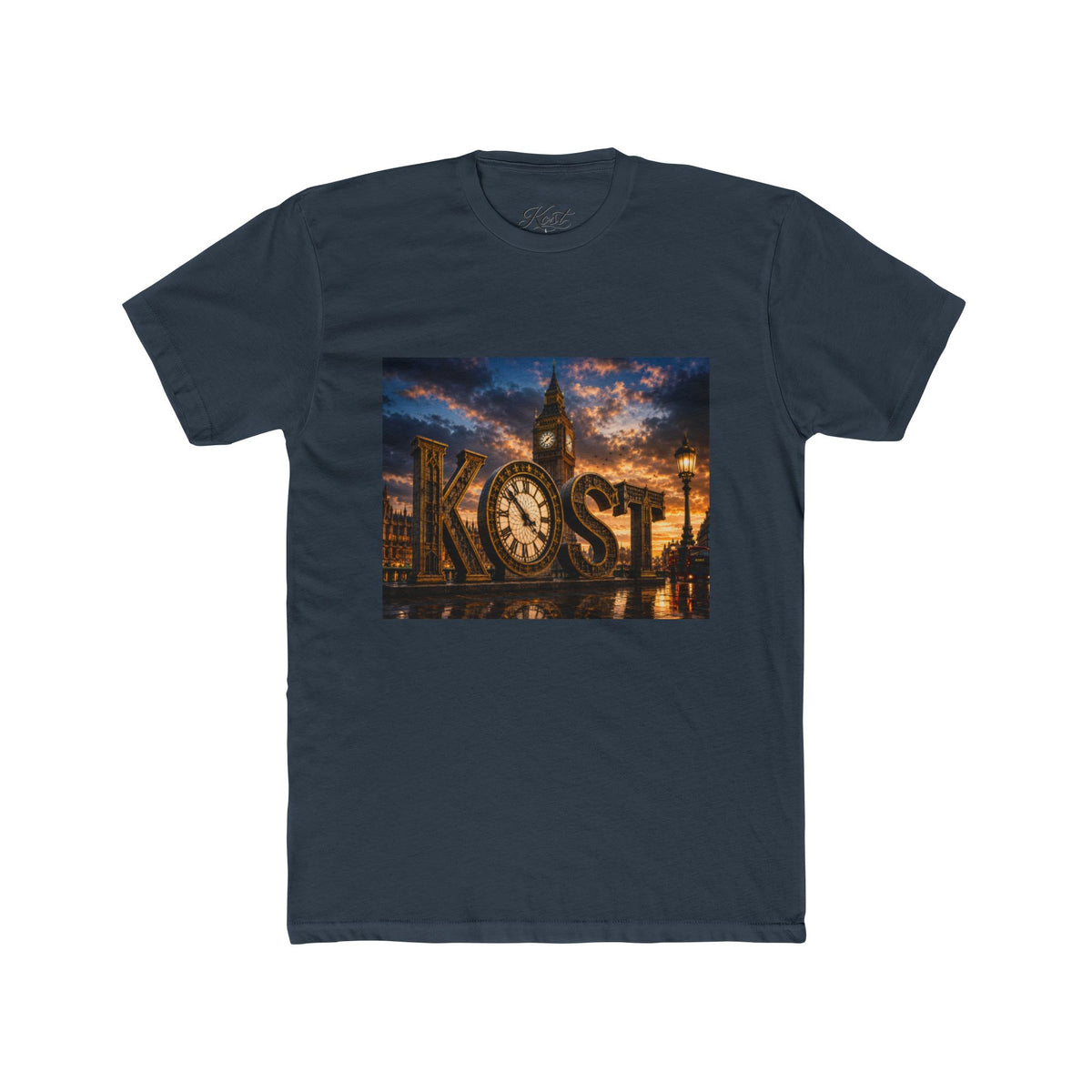 KOST London Clockscape T‑Shirt — Sunset Cityscape Graphic Tee