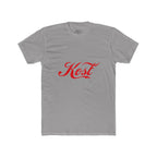 Kost Script Tee — Vintage Red Logo Cotton T-Shirt