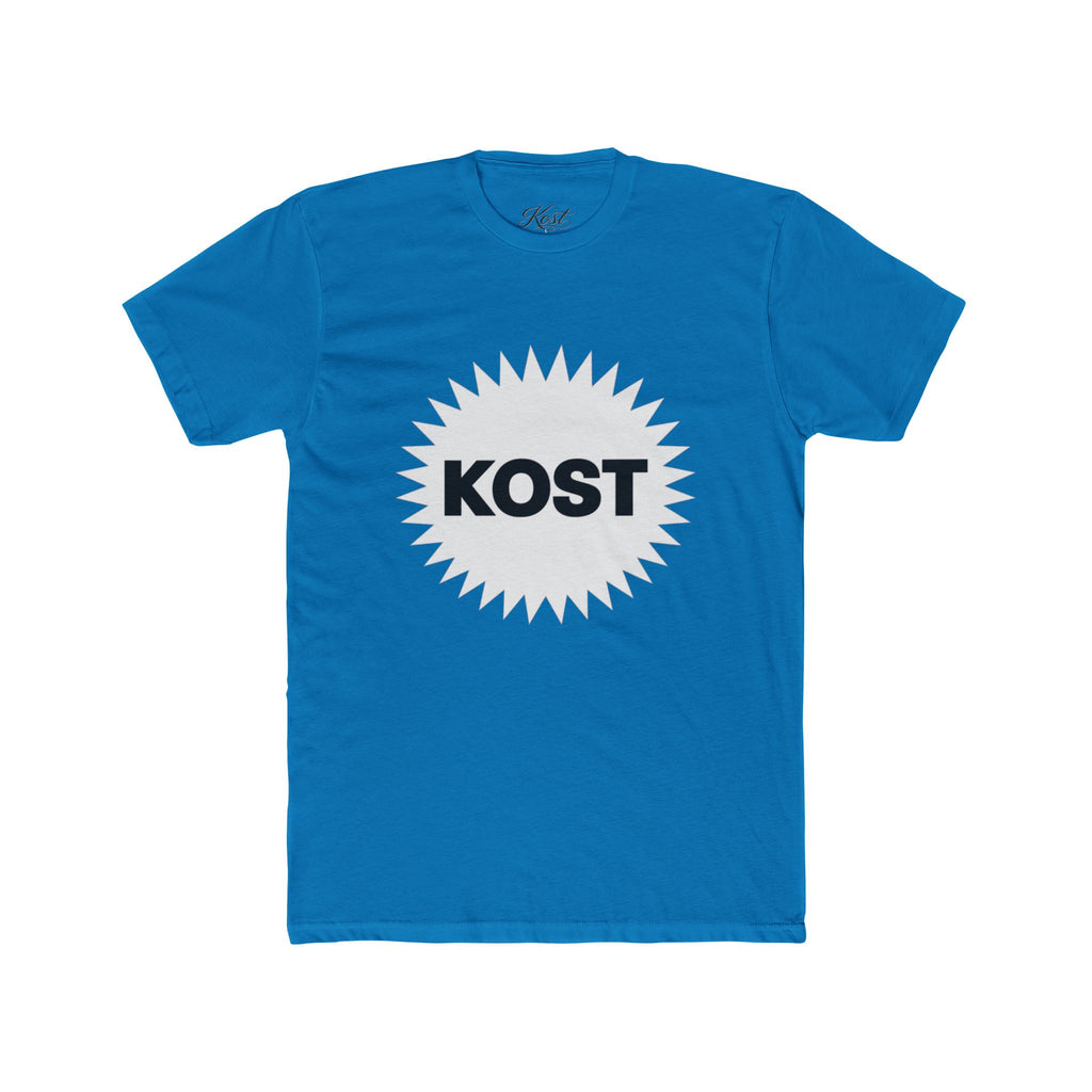 KOST Starburst Graphic Tee — Retro Logo Crewneck T-Shirt