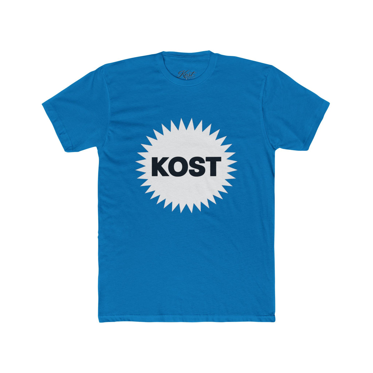 KOST Starburst Graphic Tee — Retro Logo Crewneck T-Shirt