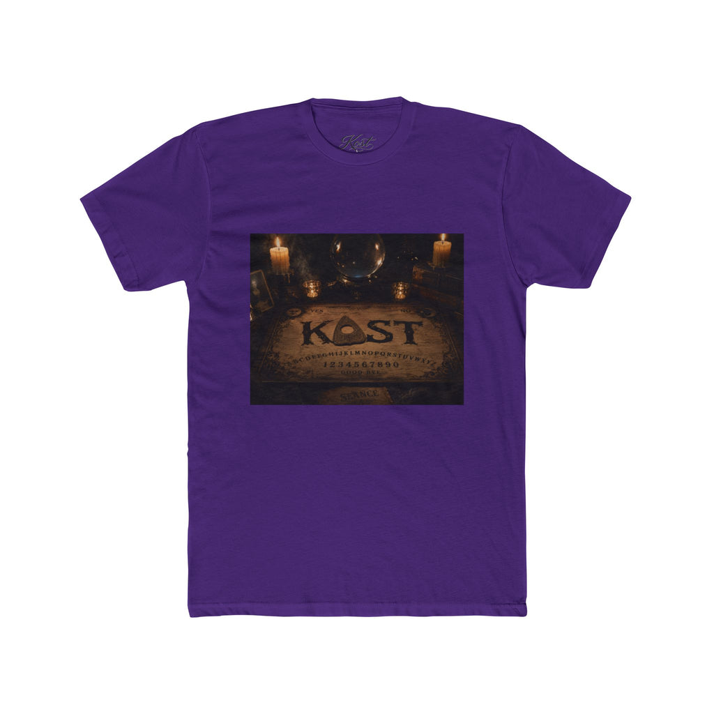 K-est Ouija Board T‑Shirt — Vintage Candlelit Spirit Board Tee