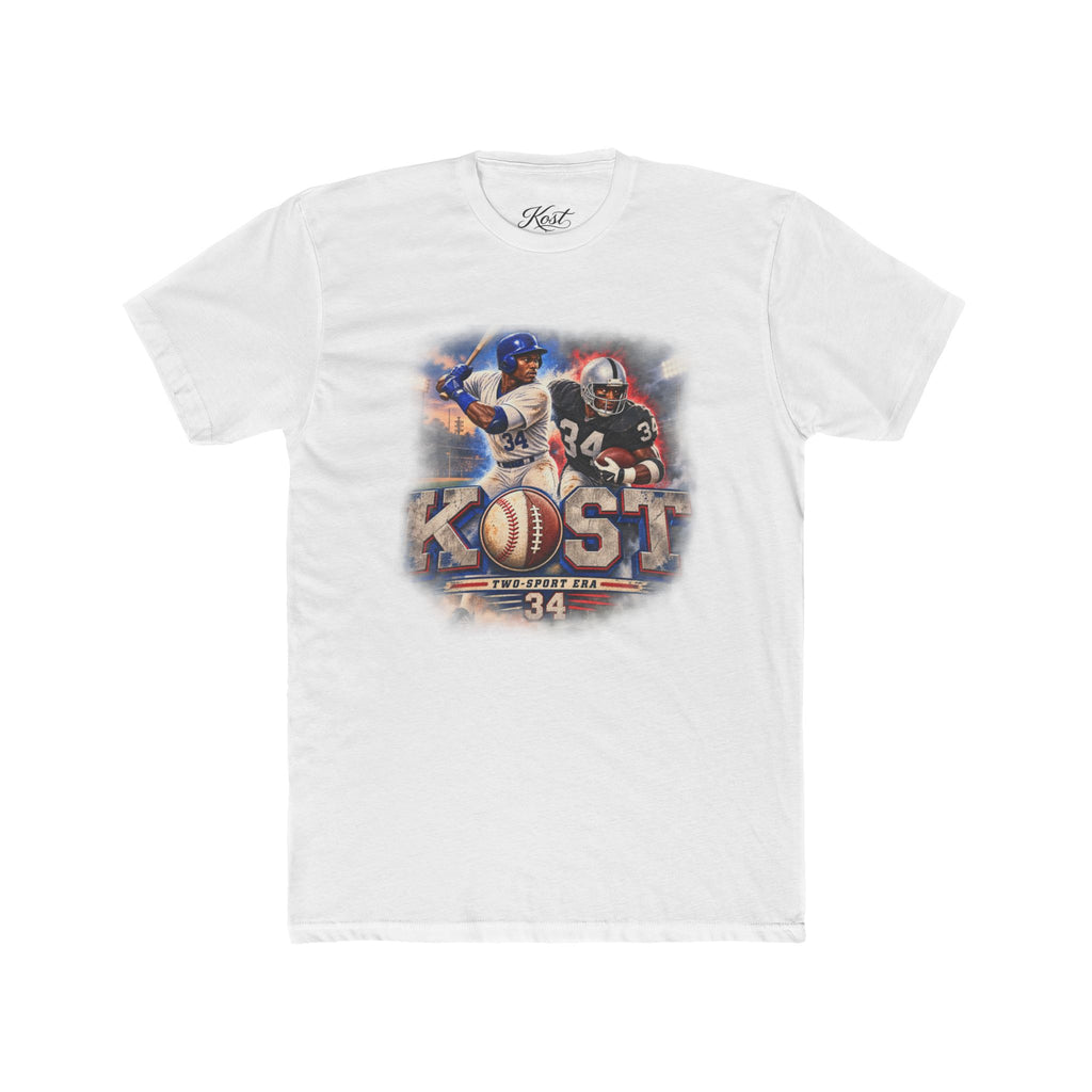 Kost Vintage Baseball & Football Collage Tee