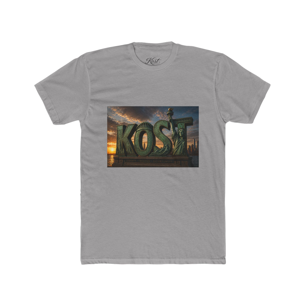 Kost Tropical Sunset T‑Shirt — Vintage Island Logo Tee