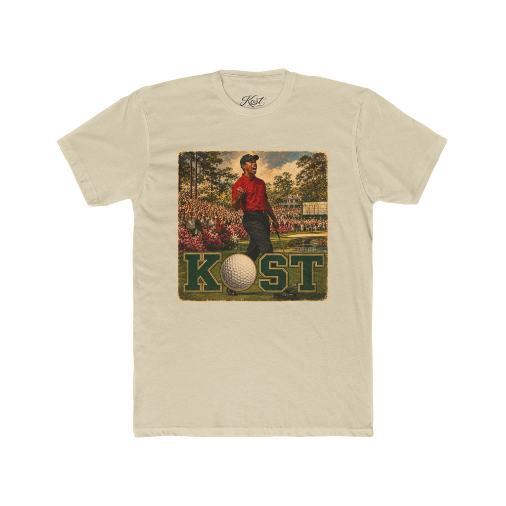 Golf Vintage Poster T-Shirt — KOST Retro Golfer Graphic Tee
