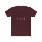 Kosta Heartbeat Tee — Minimal Name ECG Graphic T-Shirt