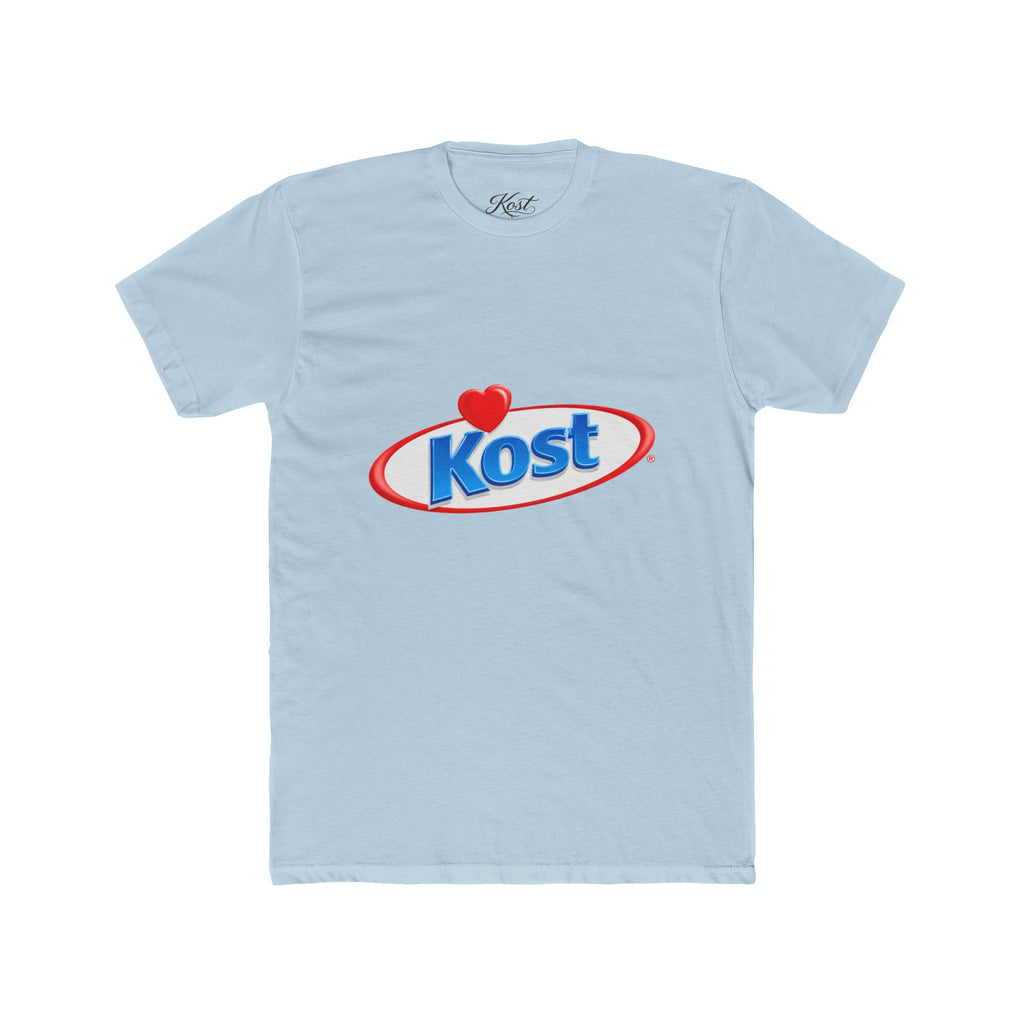 Kost Logo Tee — Retro Heart Emblem Graphic T‑Shirt