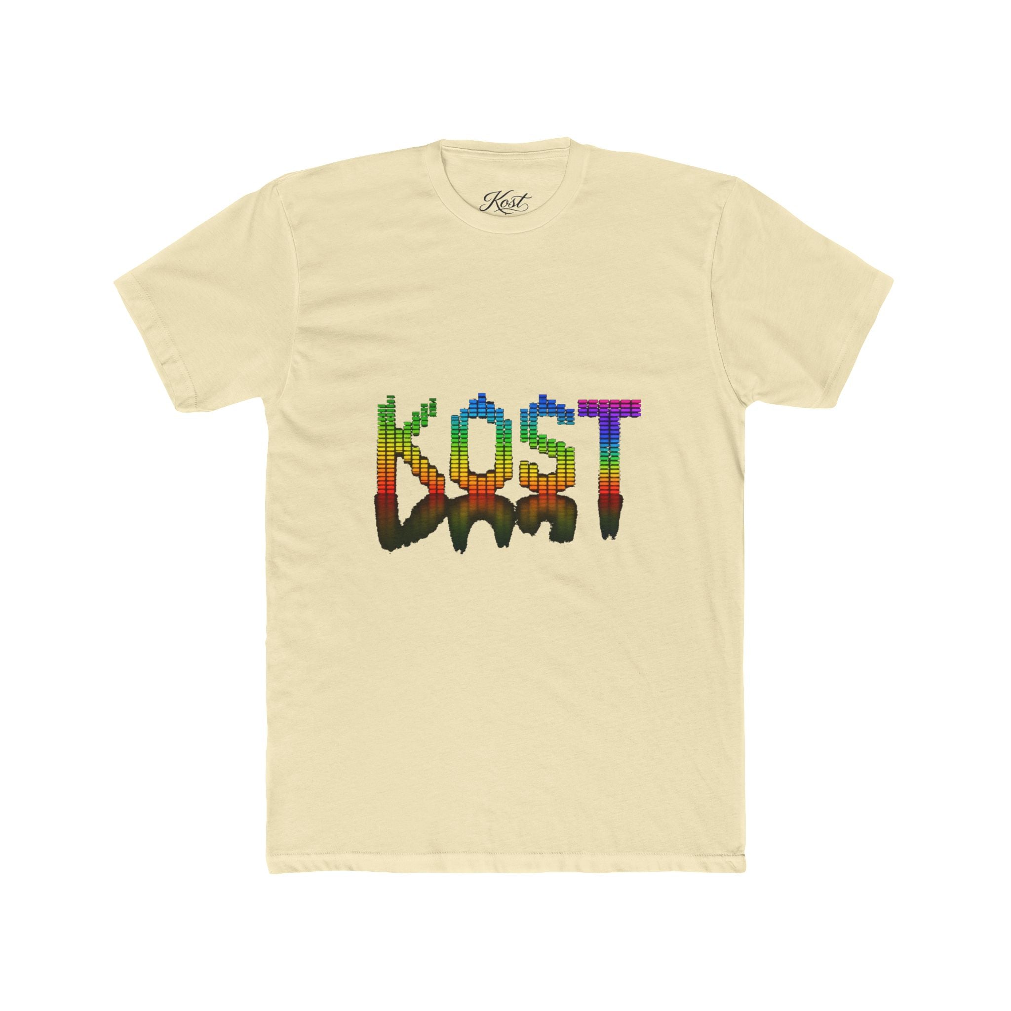 KØST Rainbow Drip Tee — Retro Pixel Pride Graphic T-Shirt