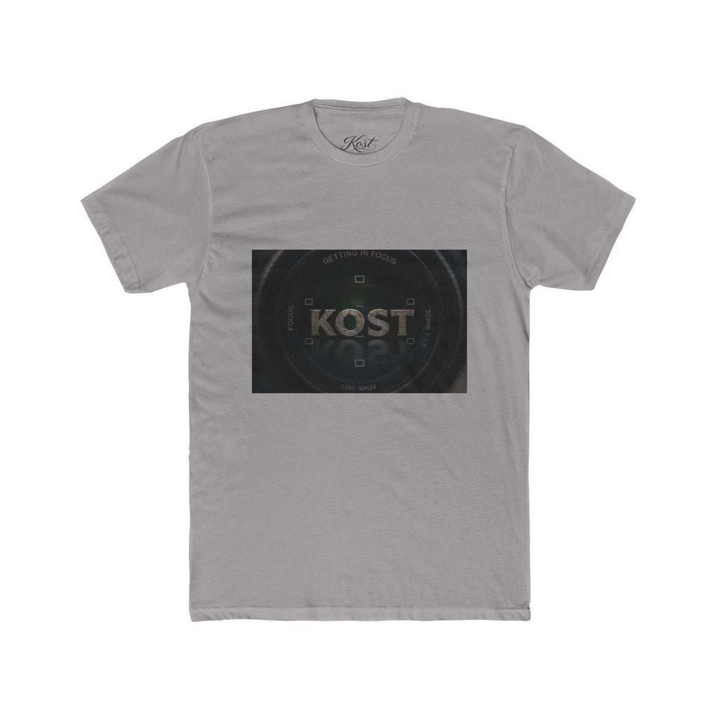 KOST Logo Tee — Minimalist Black Graphic Cotton T‑Shirt