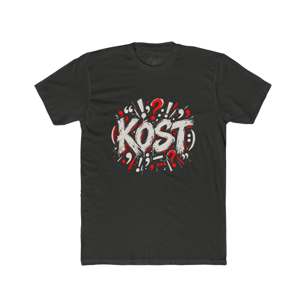 KOST? Graphic T-Shirt – Quirky Question Mark Design
