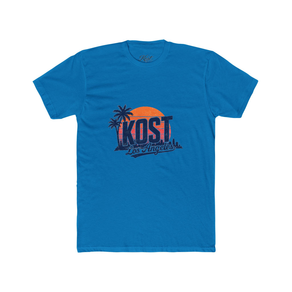 Los Angeles Sunset Tee — KOST Palm Tree Graphic