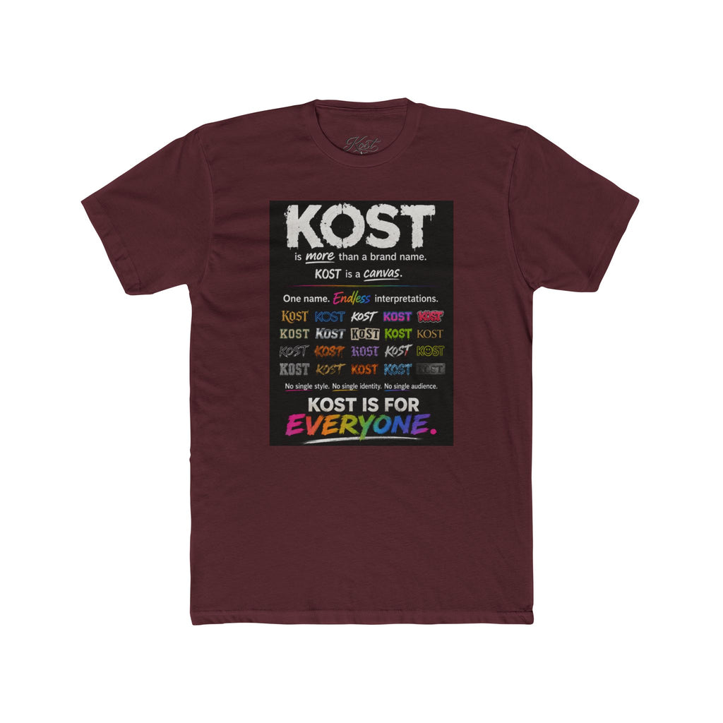 Unisex Cotton Crew Tee
