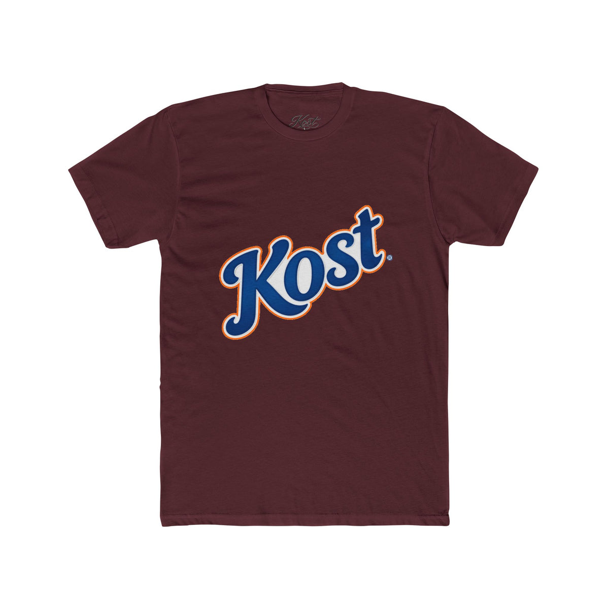 Kost Script Logo Tee — Retro Athletic Graphic T-Shirt