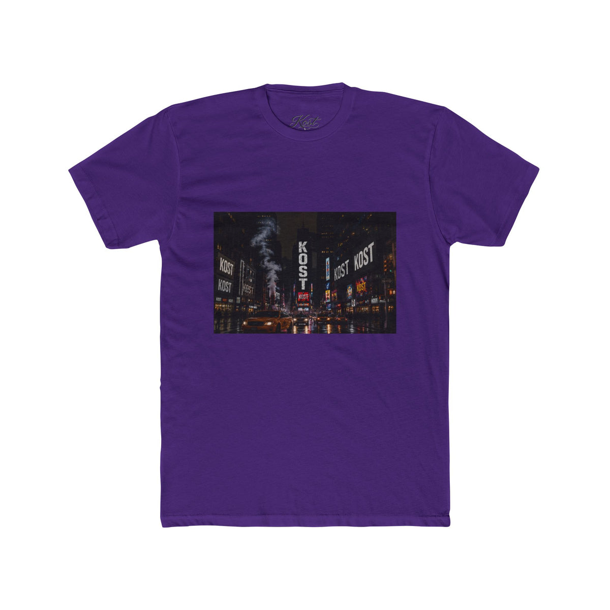 City Nightscape Tee — 'Lost' Neon Street Photography Shirt