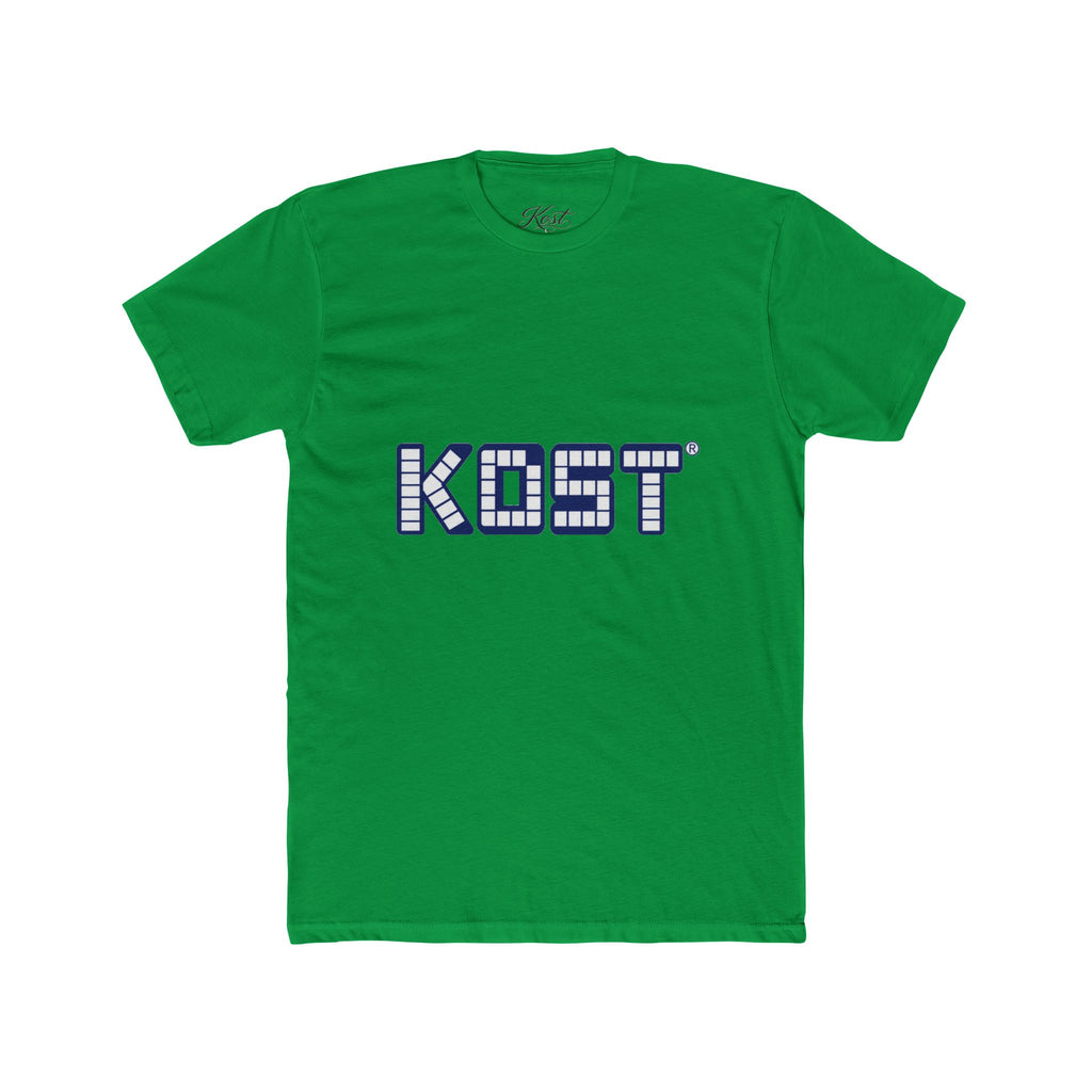 KOST® Retro Grid Logo Tee - Graphic Cotton T-Shirt