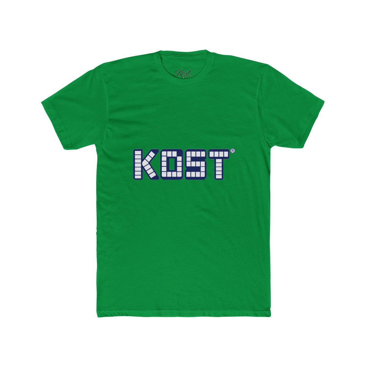KOST® Retro Grid Logo Tee - Graphic Cotton T-Shirt