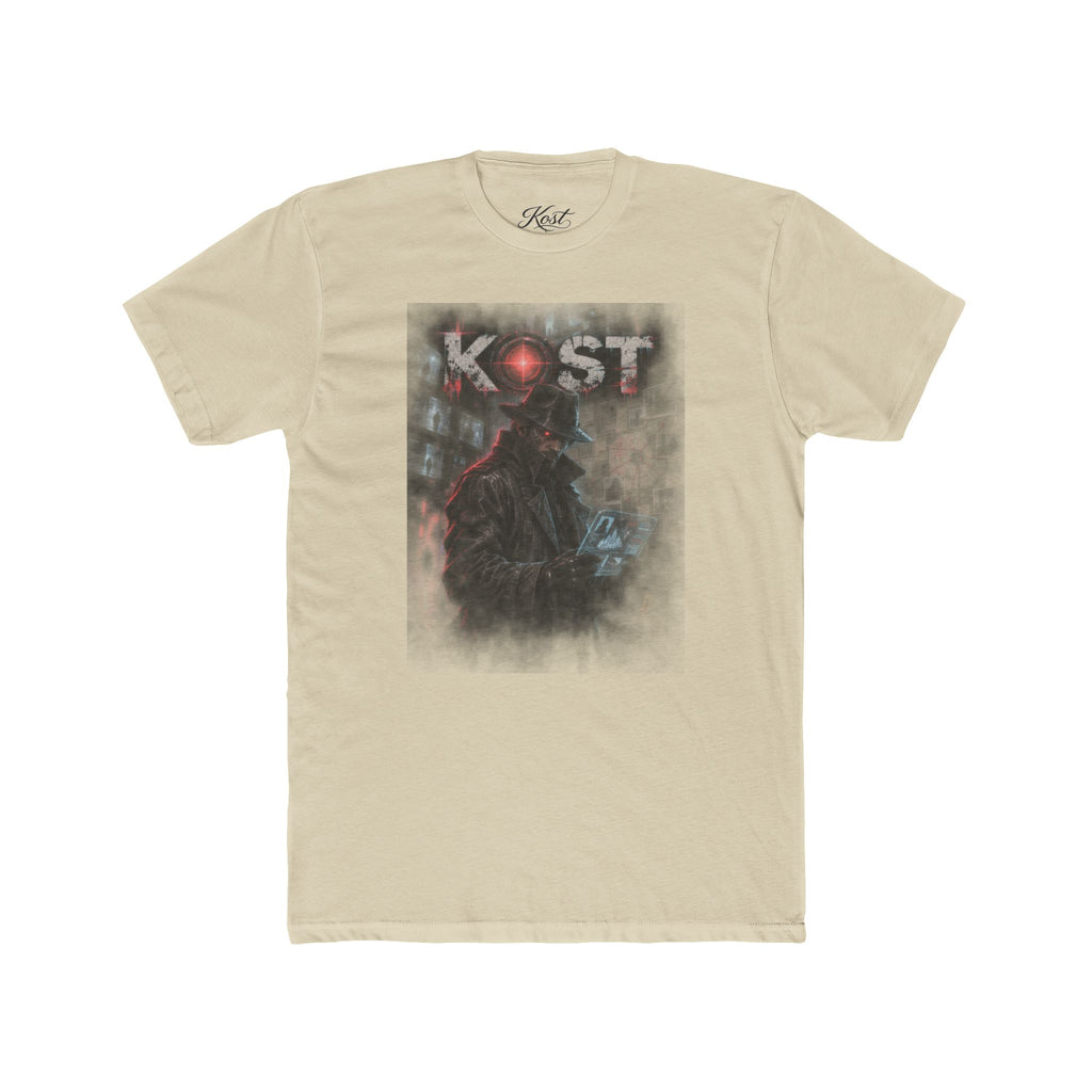 Kost Gothic Figure Tee — Dark Vaporwave Art T-Shirt