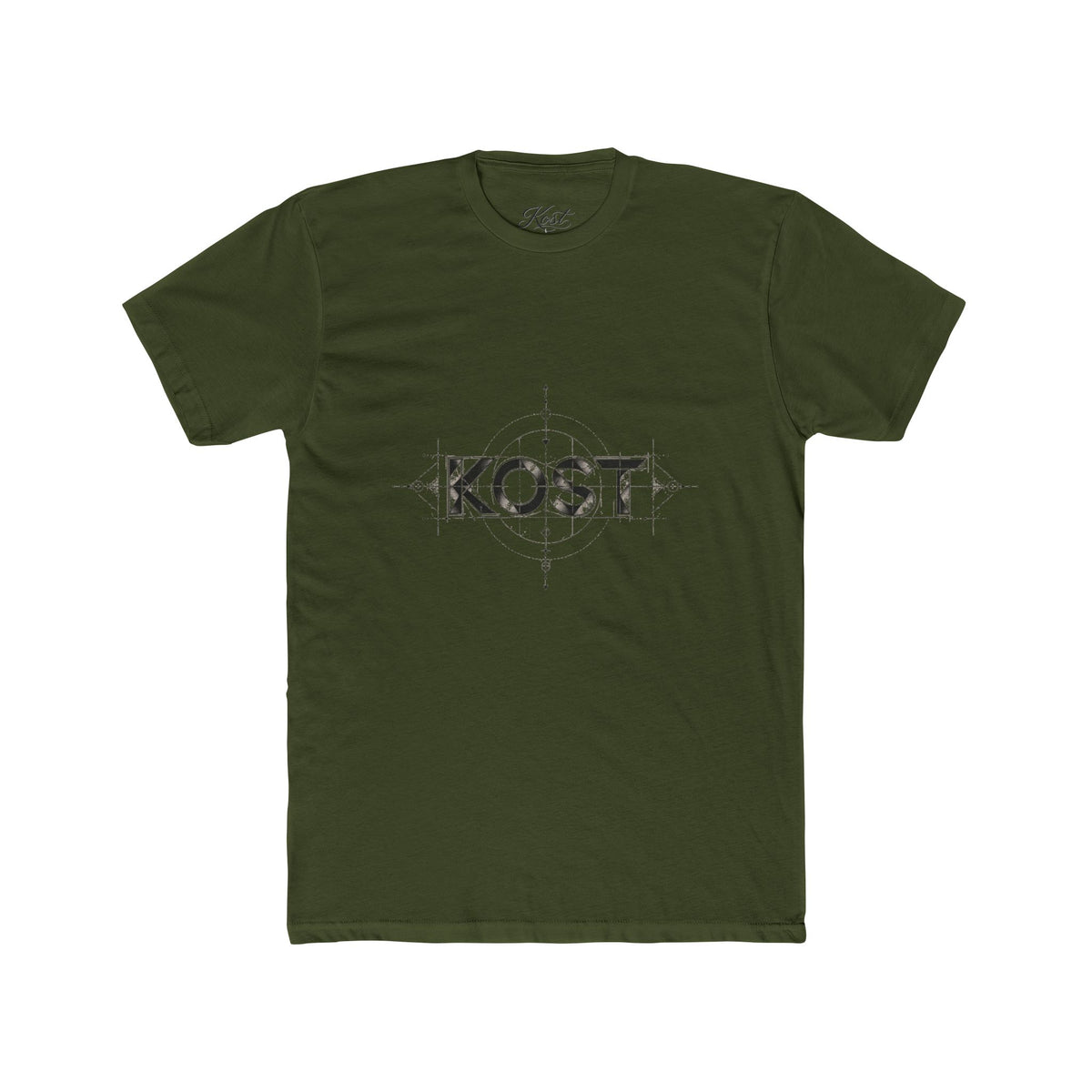 KOST Graphic T-Shirt – Minimalist Distressed Logo Tee