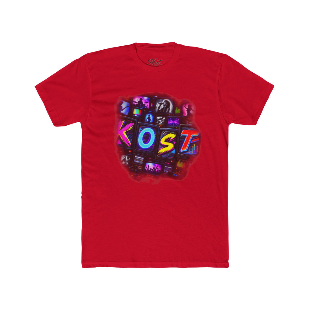KOSTI Colorful Abstract Graphic T-Shirt