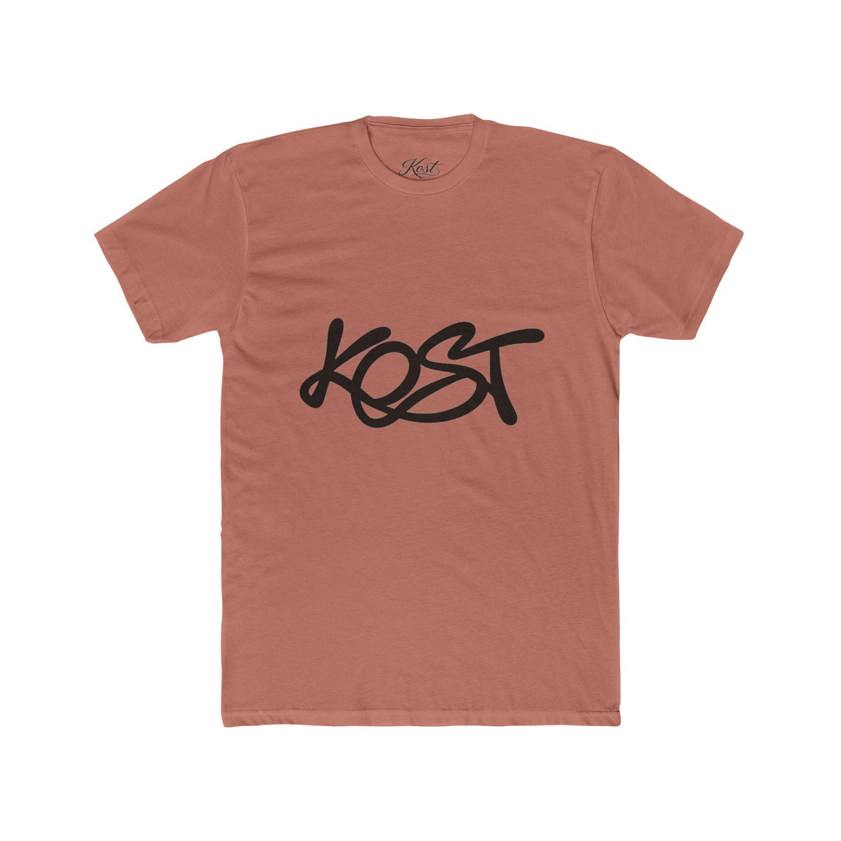 KOST Script Tee — Minimal Logo Graphic T-Shirt